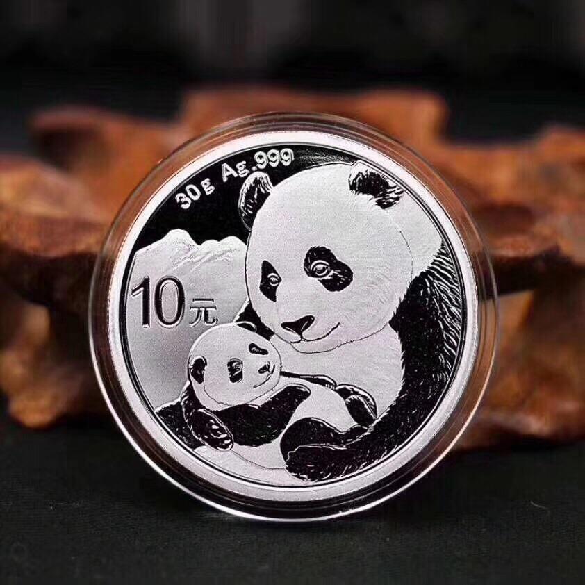 2019年熊猫银币